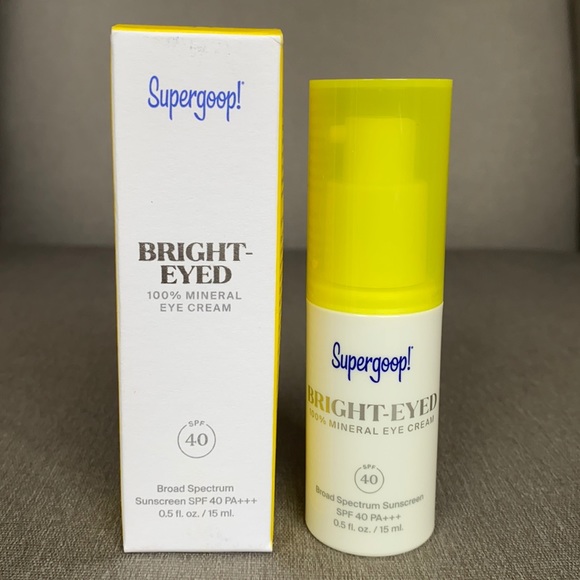 Supergoop! Skincare Supergoop Brighteyed Mineral Eye Cream Spf 4